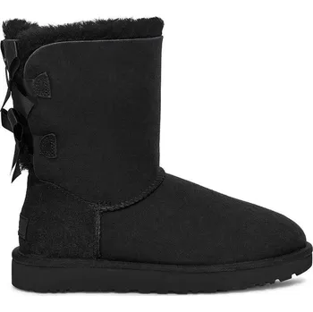 Dámská zimní obuv Sněhule UGG Bailey Bow II dámské, černá barva, na plochém podpatku, zateplené, 1016225.BLK 99X, EUR 38