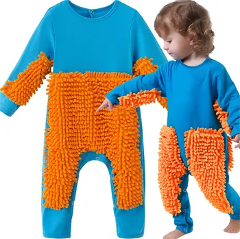 Karnevalový kostým Dětská kombinéza Kostým Mop Legrační Maškarní Ples Velikost S