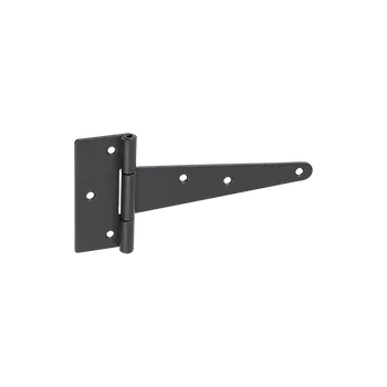 Stavební materiál DO závěs trojúhel.125x35x80x2,0mm černý ZT 125