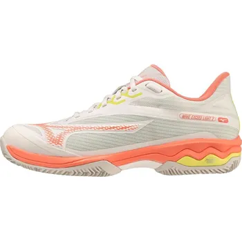 Dámská sálová obuv MIZUNO WAVE EXCEED LIGHT 2 / SnwWht/FusnCorl/SSpring / 36.5/4.0