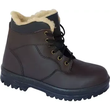 Pracovní obuv Obuv REPA R471-140 hnědá, kotníková zimní 5