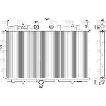 Chladič motoru Chladič, chlazení motoru VALEO 733101