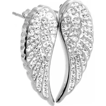 Náušnice BRUNOshop.cz Náušnice ANDĚLSKÁ KŘÍDLA s kamínky