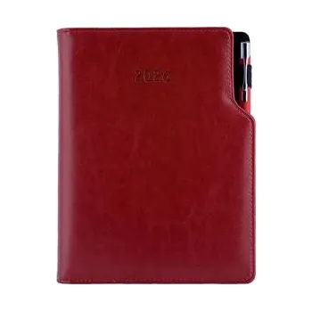 Diář Diář GEP s propiskou týdenní B5 2026 - bordó