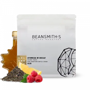 Káva Výberová káva Kolumbie ATUNKAA W - bezkofeinová 250g od Beansmith.s