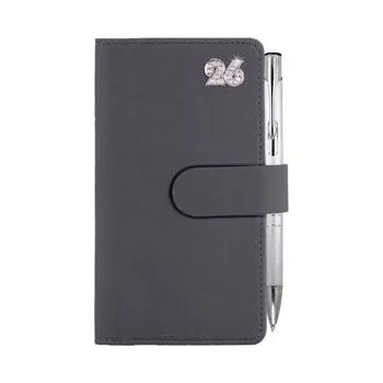 Diář Diář SPLIT CRYSTAL týdenní kapesní 2026 český - šedá