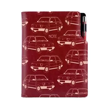 Zápisník Notes - zápisník DESIGN B6 nelinkovaný - bordó - Maluch