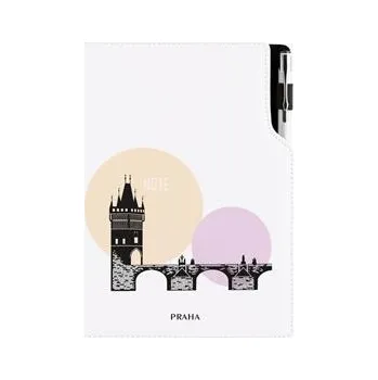 Zápisník Notes DESIGN B6 linkovaný - Praha