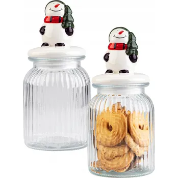 Dóza na potraviny Sklenice s víčkem Superbutelki průměr 110 mm 1 ks