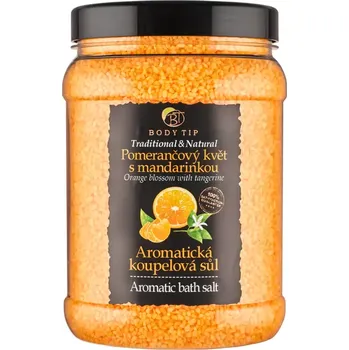 Koupelová sůl Vivaco Body Tip koupelová sůl pomerančový květ s mandarinkou 1,5 kg