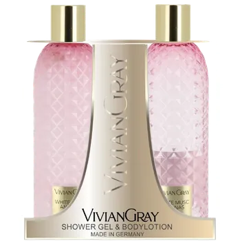 Kosmetická sada Vivian Gray White Musc/Ananas + tělové mléko dárková sada
