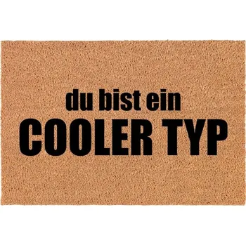 Rohožka Kokosová rohožka před dveře - Vtipný sympaťák - Dárek 40x60 cm