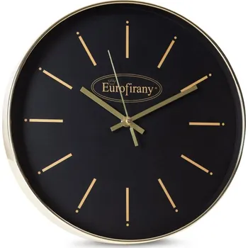 Hodiny Nástěnné hodiny GIFT 75 černé / zlaté