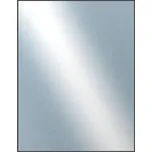 DANTIK - Zrcadlo v rámu 70x90 | Hliníkový profil 01 hnědá