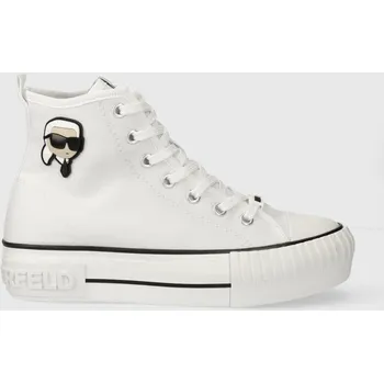 Dámské tenisky Kecky Karl Lagerfeld KAMPUS MAX NFT dámské, bílá barva, KL60444 KL60444.911 00X, EUR 38