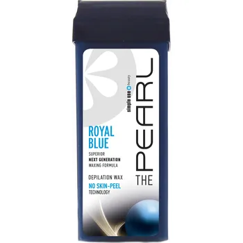simple use Depilační vosk roll-on THE PEARL - ROYAL BLUE, 100ml