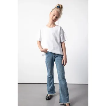 Dívčí džíny modré zvonové kalhoty 158 Coccodrillo ZC5