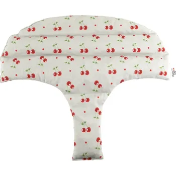 Dámský nahřívací pás s třešňovými pecičkami, termofor - Cherry life, šedý