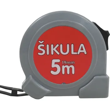 metr metr svinovací, „ŠIKULA“, jednobrzdový, 19 mm x 5 m 0.16 Kg TOP Sklad4 500027 (0.16 Kg TOP Sklad4 500027)