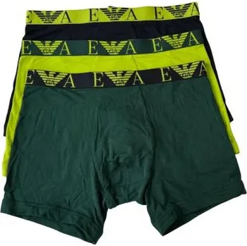 Boxerky Pánské boxery Emporio Armani EM000261 AF10778 BOXER zelená M