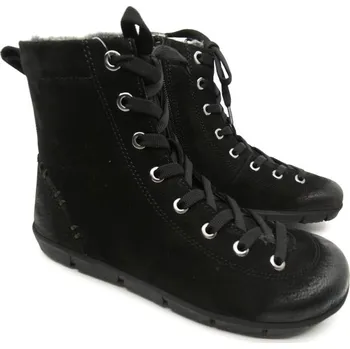 Dámská zimní obuv Wild Barefoot Black Nubuck EUR 41