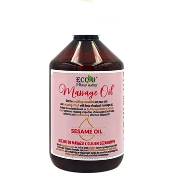 Přisada na vaření a pečení Eco U Eco-U masážní olej se sezamovým olejem 500ml