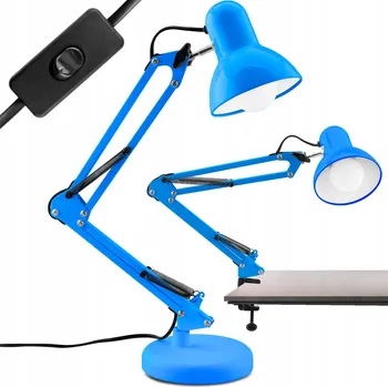 Lampička Stolní lampa Tobi rýsovací LED E27 s úchytem – ideální jako dárek pod stromeček