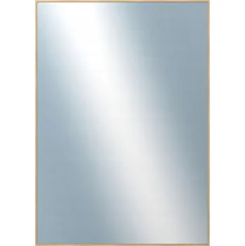 Zrcadlo DANTIK - Zrcadlo v rámu 50x70 | Hliníkový profil 273 dýha dub