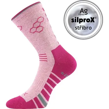 VOXX Ponožky Voxx VIRGO růžová melé - 39-42