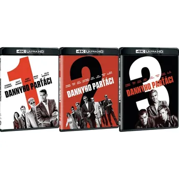 Blu-ray film Dannyho parťáci 1-3 kolekce - 4K Ultra HD Blu-ray