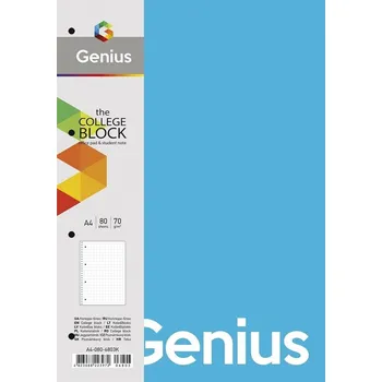 Sešit Sešit A4 s mřížkou Astra, 80 listů