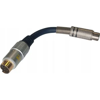Audio kabel Adaptér MiniDIN 4-pin (S-Video) – RCA (Cinch)