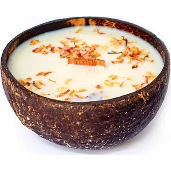 Svíčka Tropikalia Svíčka v kokosu - vůně Kvetoucí jasmín