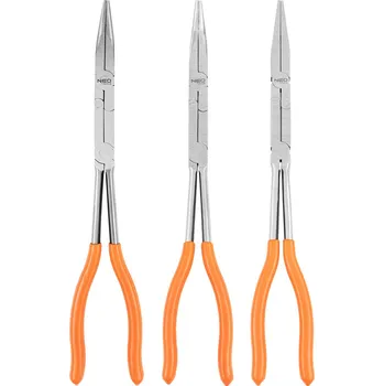 Kleště NEO TOOLS Kleště CRV s dvojitým kloubem sada 3 ks
