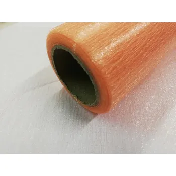 Organza šíře 14,5 cm - 124 - meruňková - od 1m