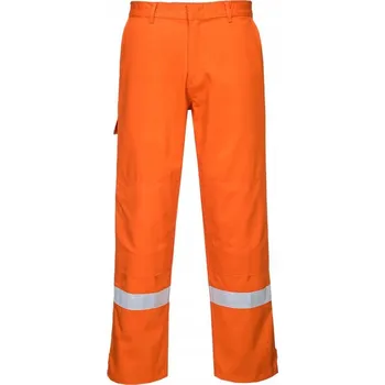 Pracovní oblečení Kalhoty Bizflame Plus PORTWEST [FR26] Oranžová M M