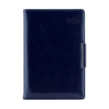 Diář Diář METALIC týdenní B6 2026 - tmavě modrá