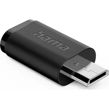 USB hub Hama redukce micro USB na USB-C, kompaktní, 3 ks