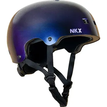 Helma na in-line Helma NKX Brain Saver rainbow Velikost: S + SAMOLEPKY ZDARMA