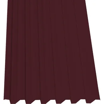 Střešní krytina Satjam Trapezový plech T 45 polyester 0,7 červená RAL3011