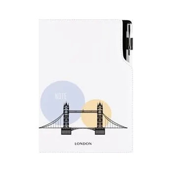 Zápisník Notes DESIGN B5 čtverečkovaný - Londýn