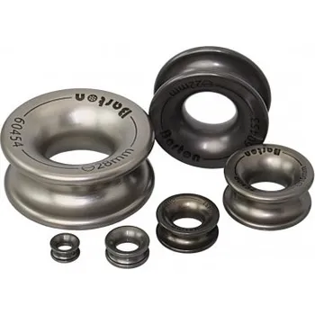 Člun Barton Marine Barton Low Friction Ring Alu for rope 6mm Grey