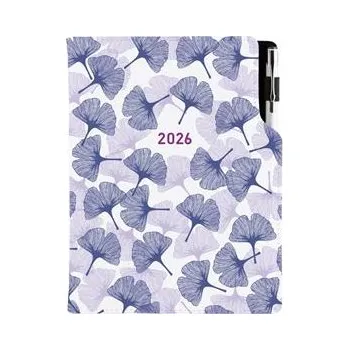Diář Diář DESIGN denní B6 2026 - Ginkgo