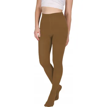 Dámské punčochy Dámské Punčocháče Sesto Senso 80 DEN z neprůhledné mikrovlákno 5 XL béžové