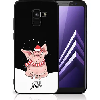 Příslušenství pro tablet VSECHNONAMOBIL 123551 MY ART Kryt s vánočním designem Samsung Galaxy A8 2018 (A530) LET IT SNOW (075)