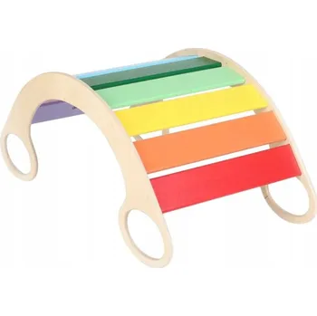 Dětská houpačka Montessori houpačka 5v1 pro děti - Duhová