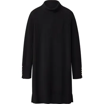 Dámské šaty esmara® Dámské pletené šaty (černá, S(36/38))