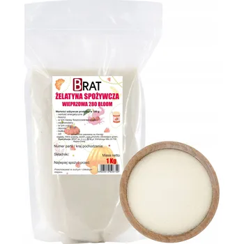 Želatina potravinářská BRAT vepřová 280 bloom 1 kg