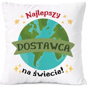 Polštář Dárek Polštář aktivisty s potiskem , bílý PoliDraw