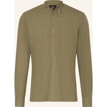 Pánská košile Hammerschmid Pánská Krojová Košile Slim Fit Se Stojáčkem,...